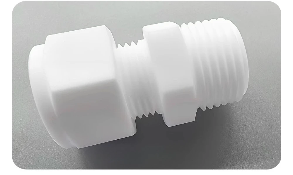 

M5/6/8/10/12/14/16/18/20 Metric Male Thread 1/8" 1/4" 3/8" 3 4 6 8 10 12 16 mm Compression Union PTFE Pipe Fitting Connector LAB