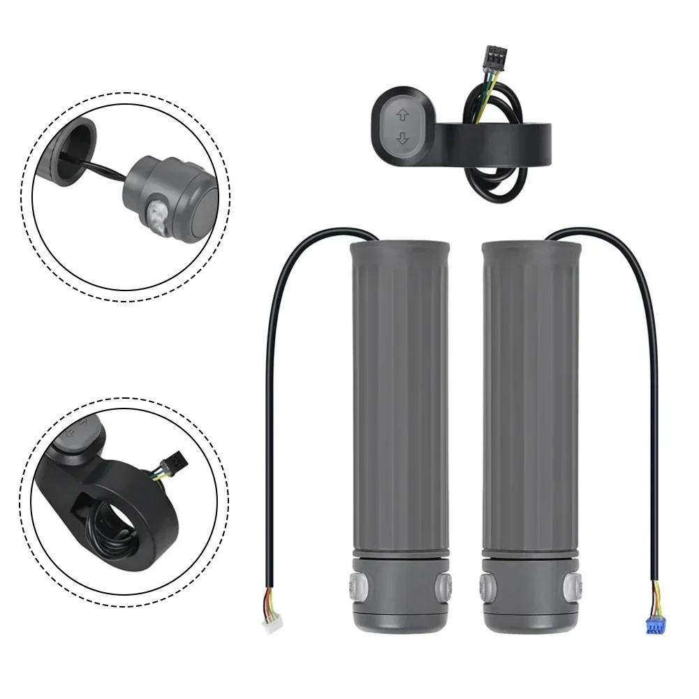 

Handlebar Turn Signal Light Kit For Xiaomi For Mi4 Pro Plus Max Electric Scooter, 22 Mm Bar Insert, Pair With Controller, Gray