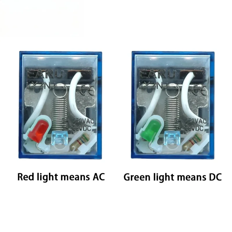 LY2NJ MY2NJ MY4NJ  Small Interm Ediate relay 5A DC12V24VAC110V0V Large 8-pin 14-pin