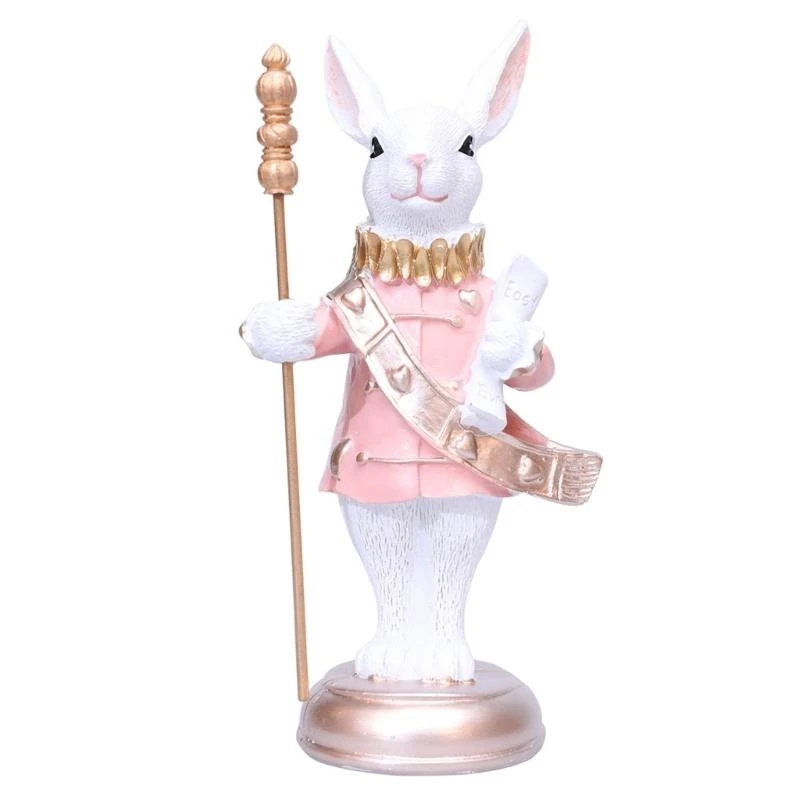 

E8BD Colorful Easters Rabbit Ornament Stylish Tabletop Display For Party Decorations