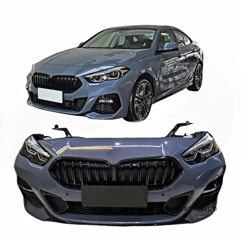 

Front Bumper Assembly Front Body Kit Complete for -2 Series F44 LCi New with LED Headlights Front Radiator