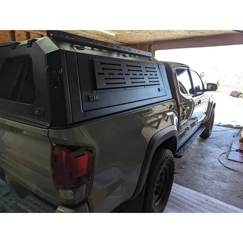 Performance Upgrade Bt SellingTacoma Cap Roof Racks Le Truck Topper With LED IngHigh Quality