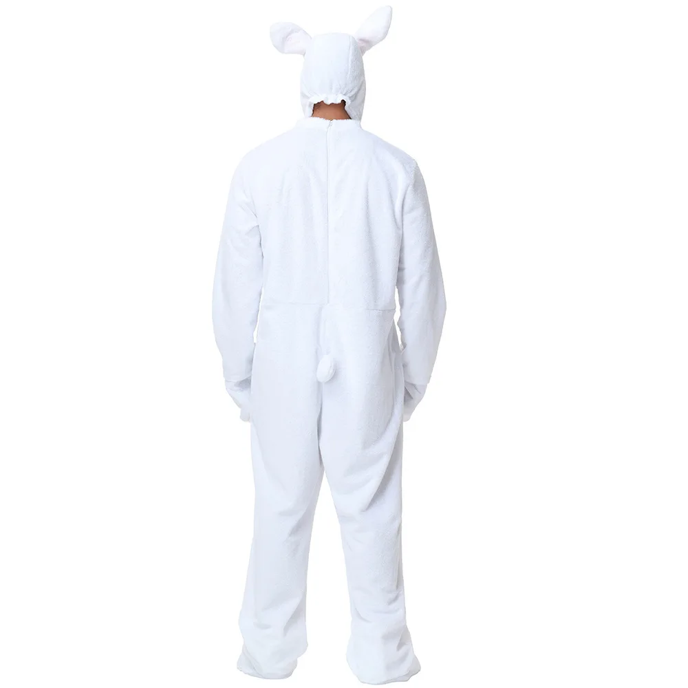 Карнавальное платье с изображением кролика, новая плюшевая кукла-кролик, сценический костюм для выступлений, пасхальное платье