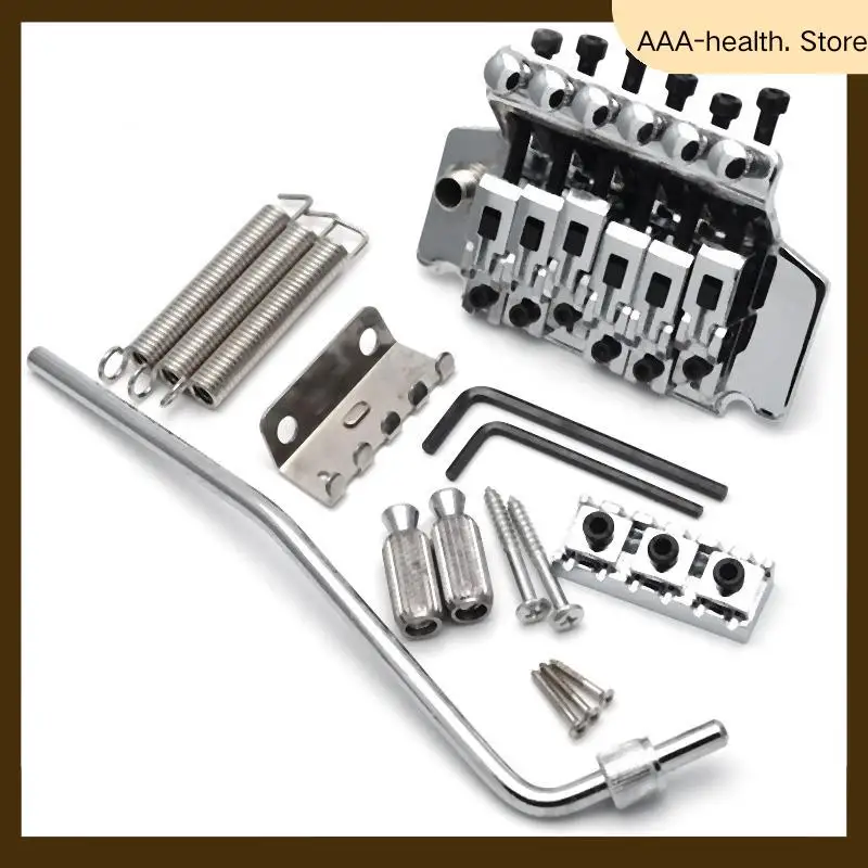

Tremolo Bridge 6 String Double Locking Tremolo System For Electric Guitar-AA74