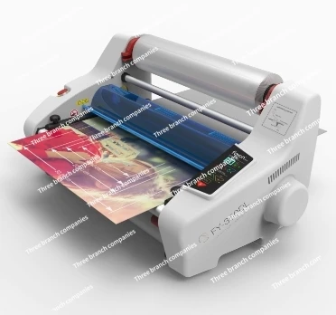 

A4 small graphic special automatic 350 double-sided laminating machine, high temperature automatic paper feeding film machine