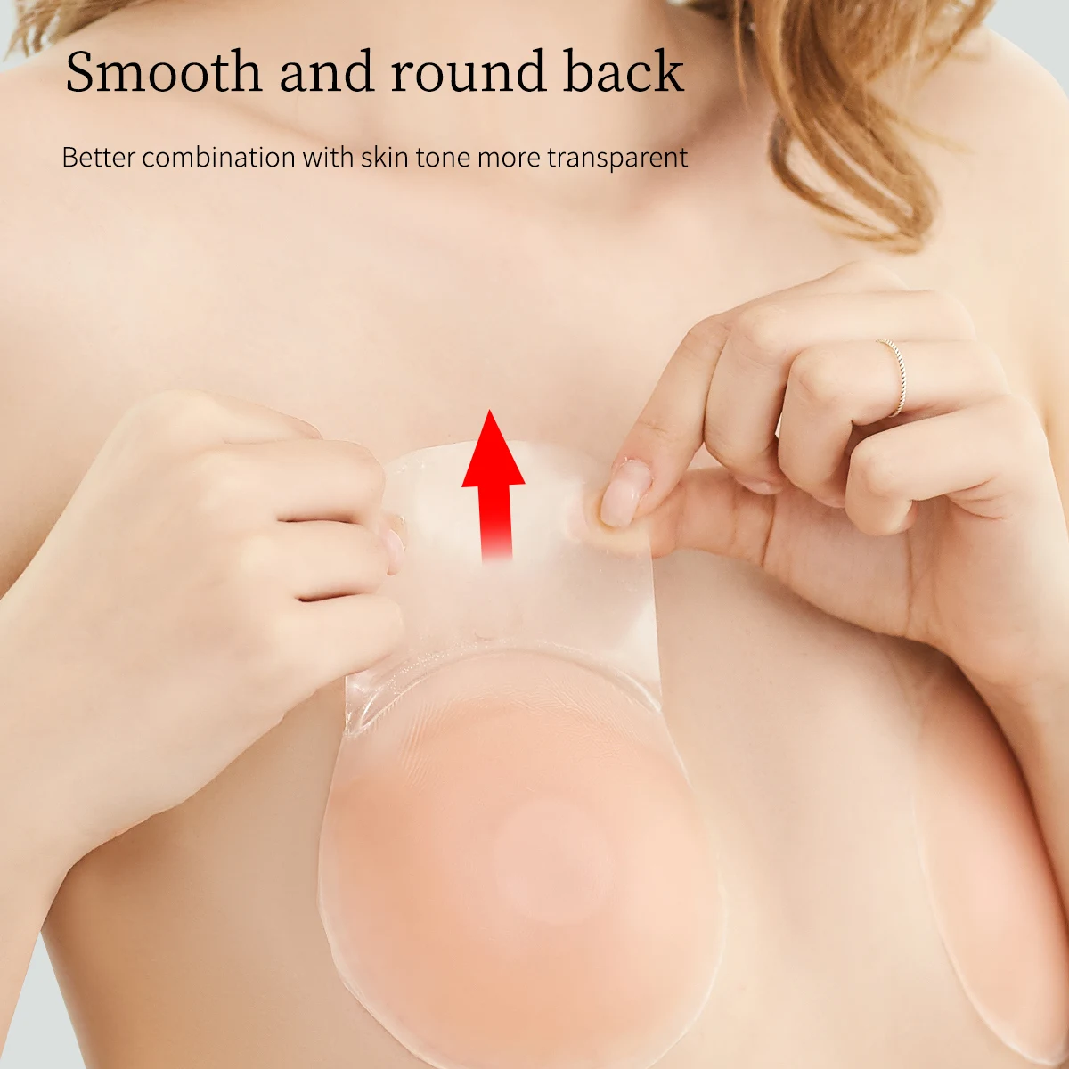 Silicone Bra Adhesive - Ensemble de 2 pièces de couvre-mamelons