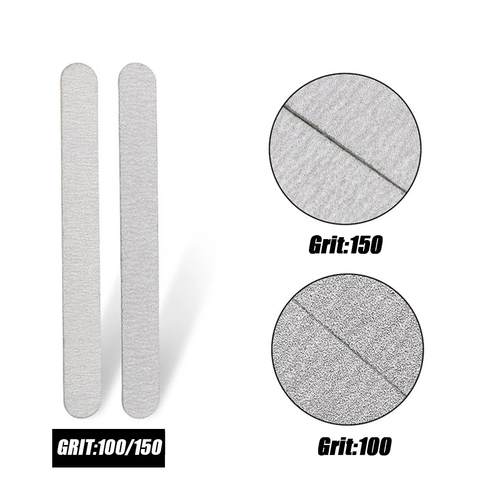 Kit de manucure professionnel, 200 ensemble/étui, lime à ongles, bloc tampon, bâton en bois, ensemble de manucure