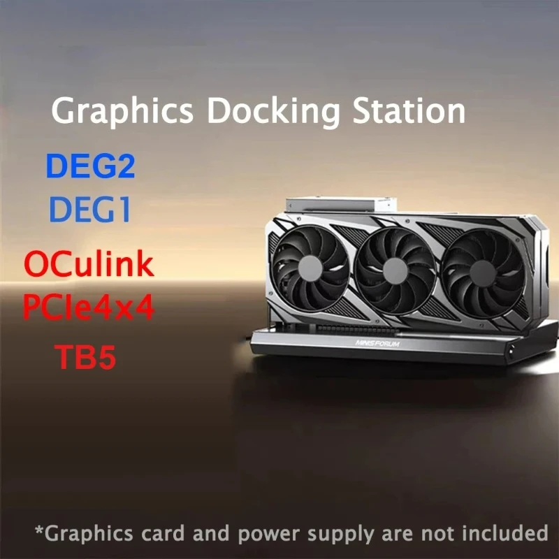 DEG1 OCulink TB5 graphics docking station, suitable for UM880/UM890 game open space PCI4.0x4 expansion interface