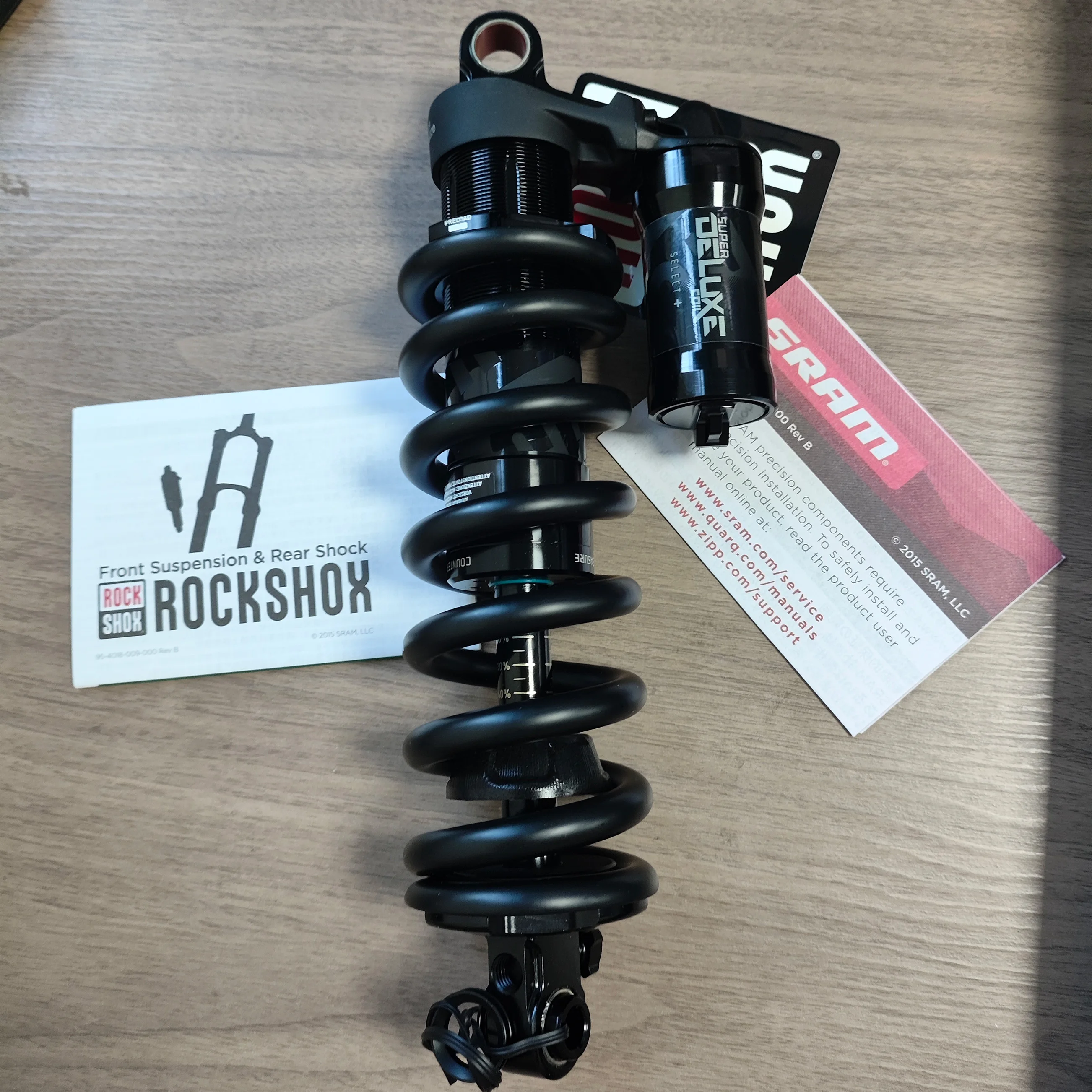 ROCKSHOX Super Deluxe Coil Select+ SPRING SPRUNG SHOCK MTB BIKE REAR SHOCK Absorber Full Suspension Mountain Bicycle Downhill