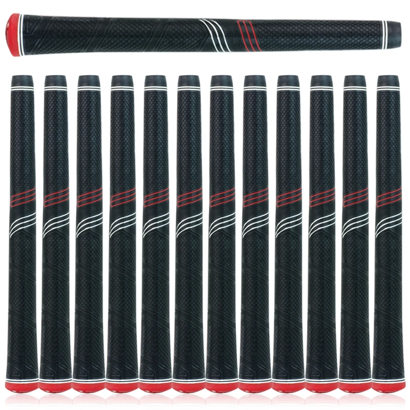 13PCS/Lot Golf grip 60R STANDARD MIDSIZE JUMBO SIZE GOLF CLUB GRIPS Rubber Iron/wood Grip