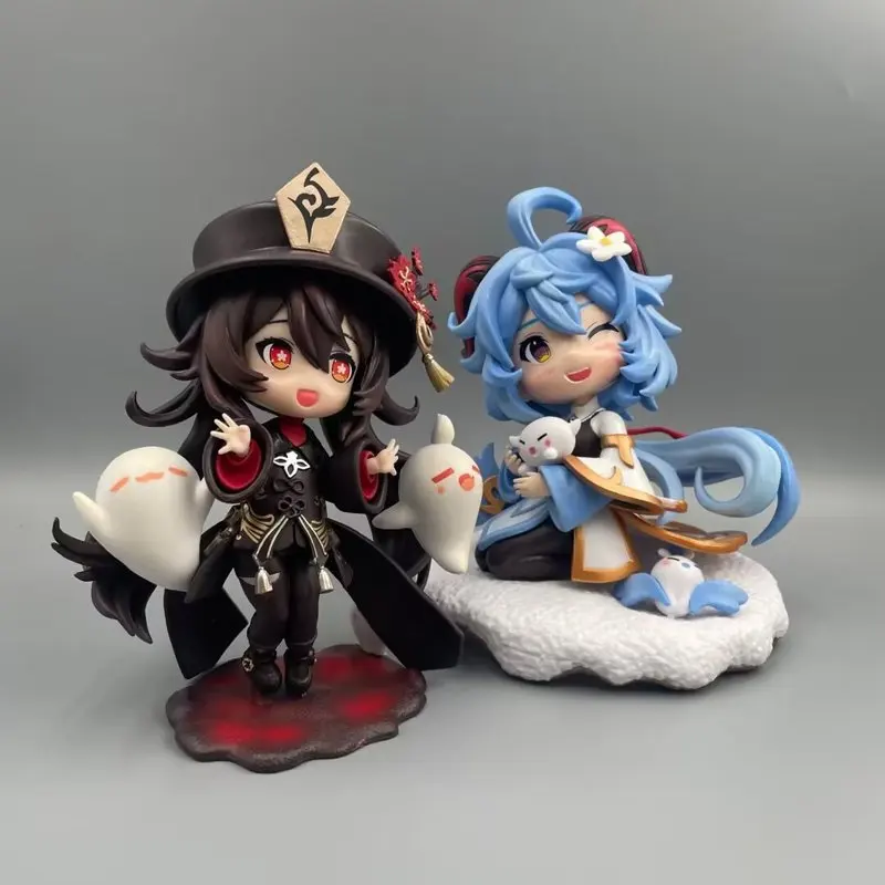 

Q-Version Anime Genshin Impact Figures Yoimiya Raiden Shogun Naganohara Yoimiya Yae Miko Action Figures Pvc Model Toys Gift