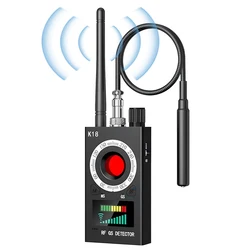 K18 Anti Candid Camera Detector Bug Wiretapping Finder GPS Signal Wireless Lens RF Spy Tracker Detect Multi-function Anti Camera