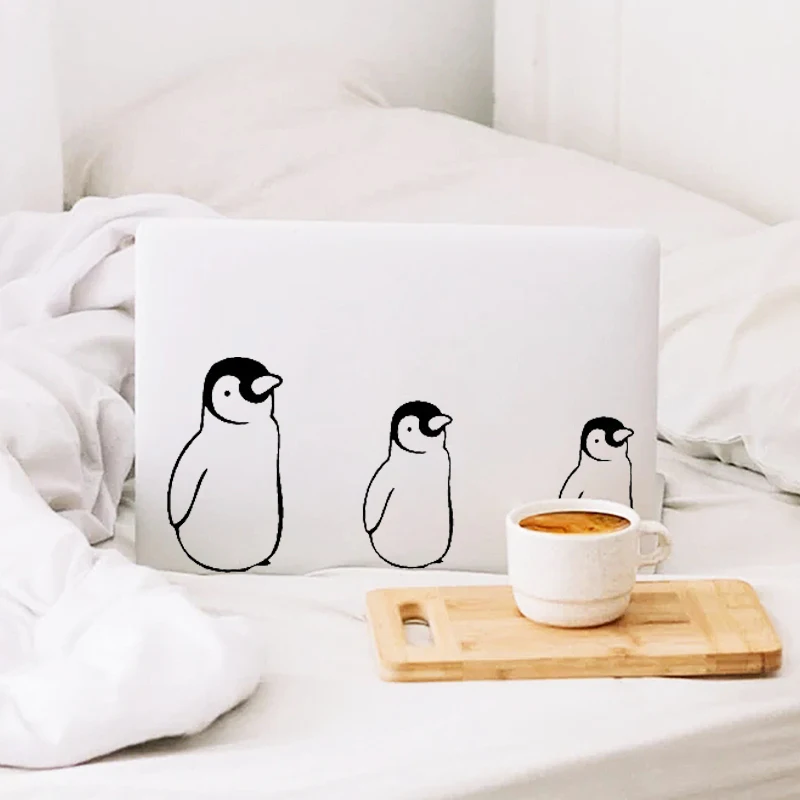 Cute Penguin Vinyl Sticker Car Window Laptop Decorative Mural Decals, Humor & Jokes Animal Penguin DIY Wall Sticker Home Decor