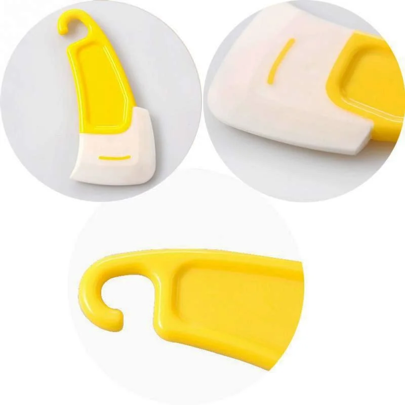 1/2/3Pcs Kitchen Scraper Oil Stain Cleaning Silicone Spatula Cake Baking Pastry Gadgets Dirty Pan Pot Dishes Cleaner Tools