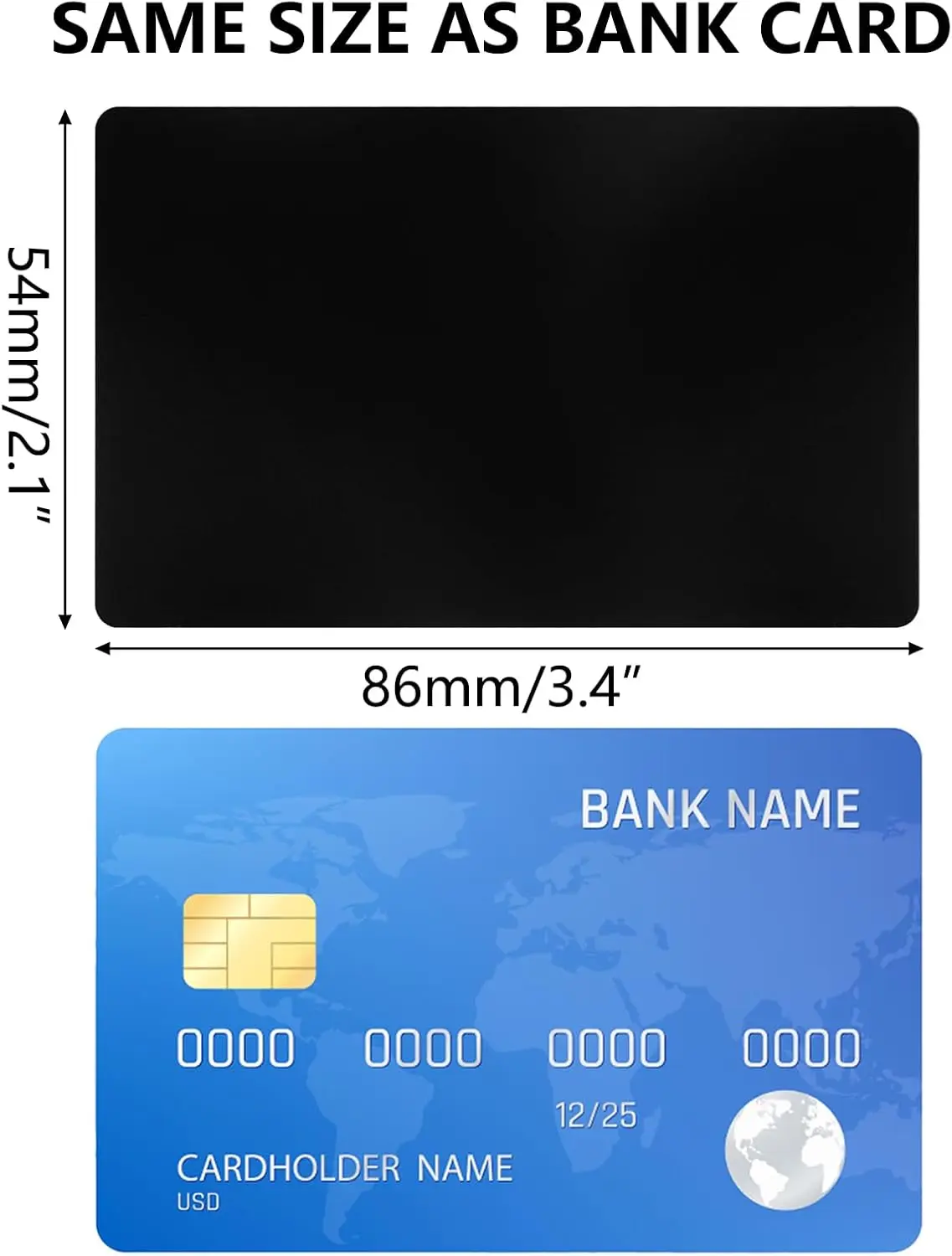 10 Buah Kosong Kartu Logam untuk Ukiran Laser 10 Warna Lembaran Aluminium Ukiran Bisnis Kosong Kartu DIY untuk Rumah 86*54*0.2Mm
