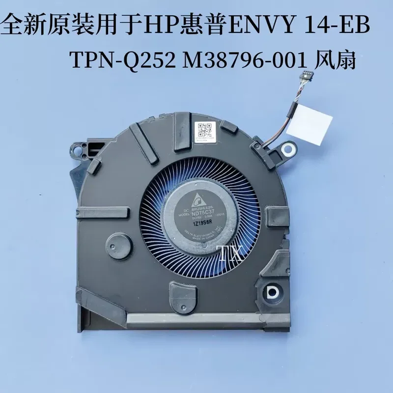 New Original Fan for HP ENVY 14-EB TPN-Q252 M38796-001