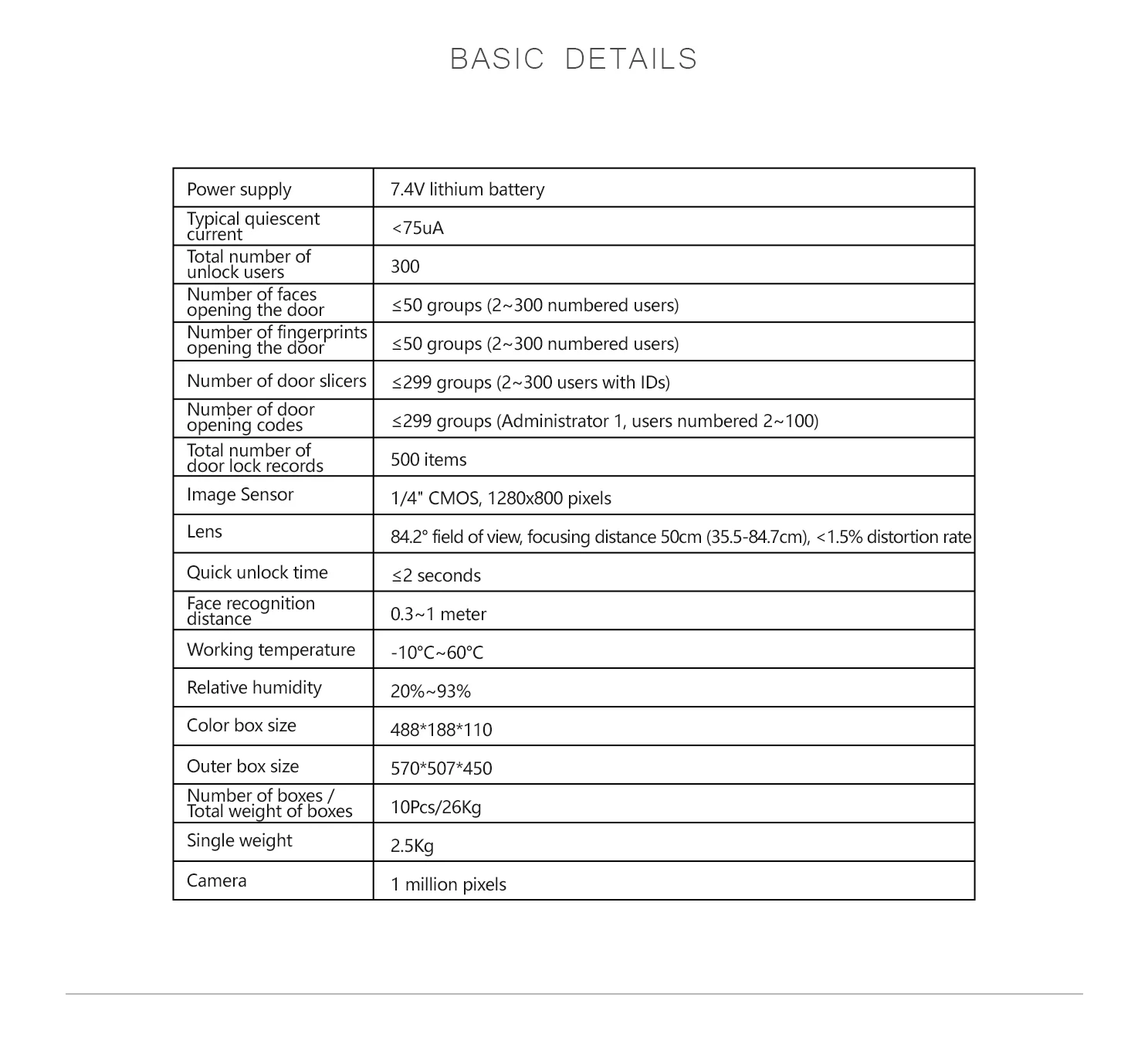 3D Face Recognition Multifunction Video Intercom Intelligent Smart Lock Door With  for Wooden Doors