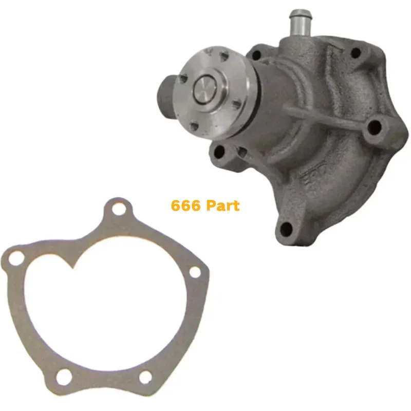 3284086M92 WATER PUMP Fits Allis Chalmers Tractor 5215 5220 Fits Massey Ferg