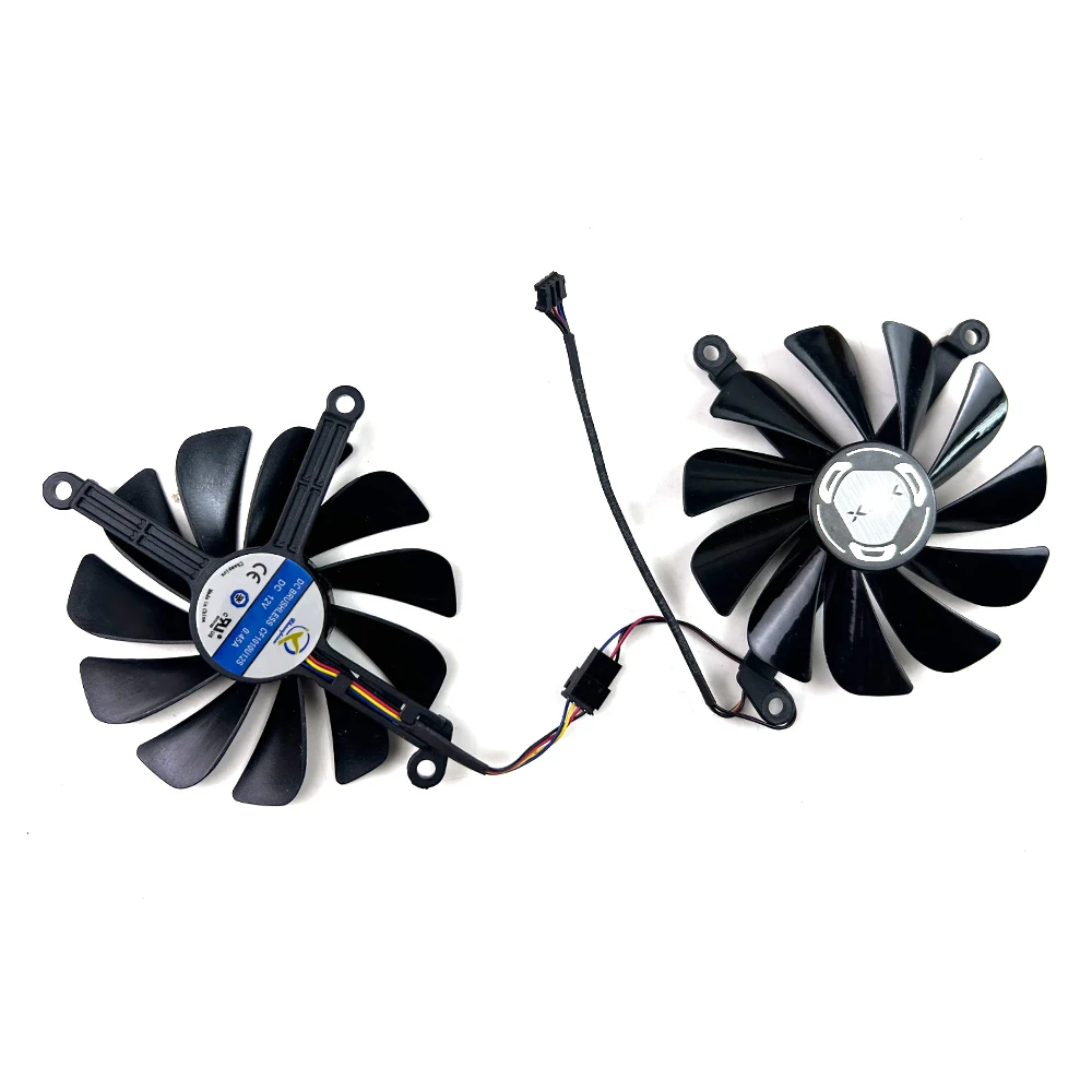 Cooling Fan 95MM CF1010U12S RX 5700XT RX-57XT86OD GPU Fan For XFX Radeon RX5700 5700 XT THICC II Ultra Video card fans view 5