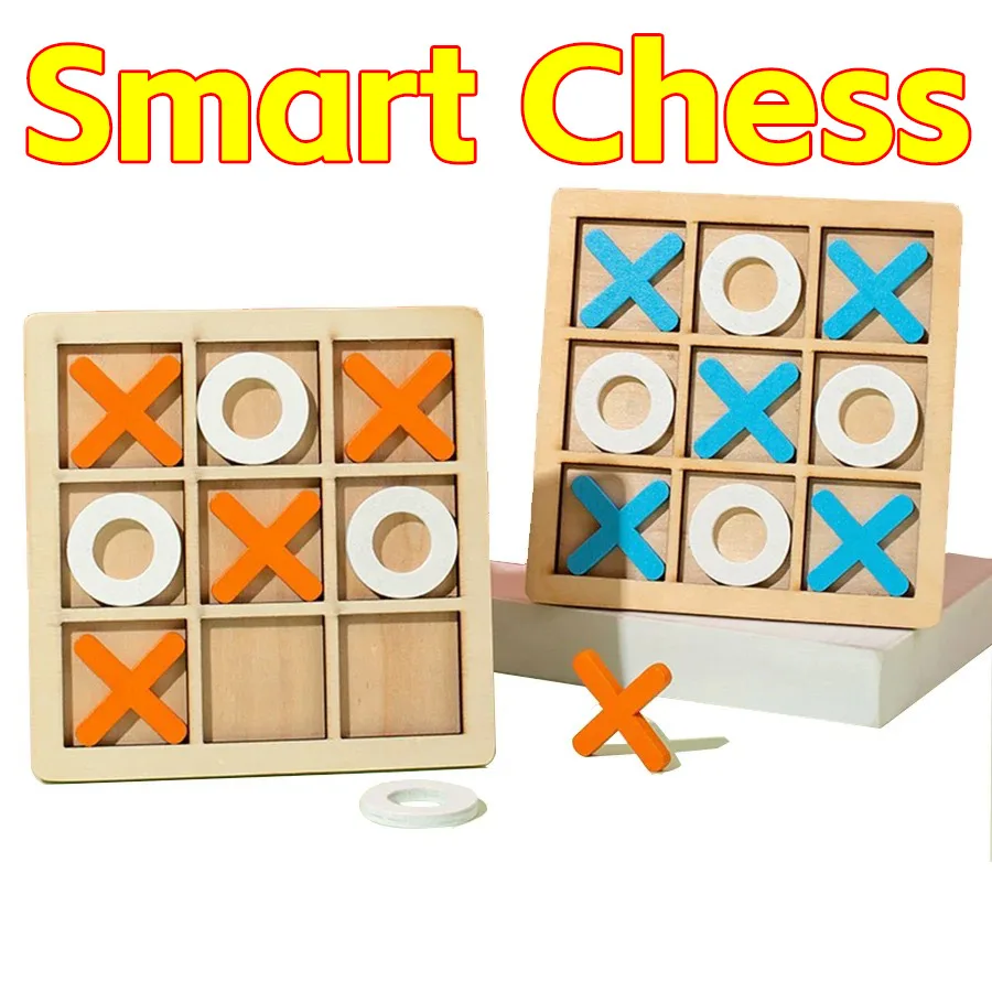 

Montessori Play Game Mini Chess Interaction Puzzle Training Brain Learing Early Educational Toys For Children Kids Wooden Toy