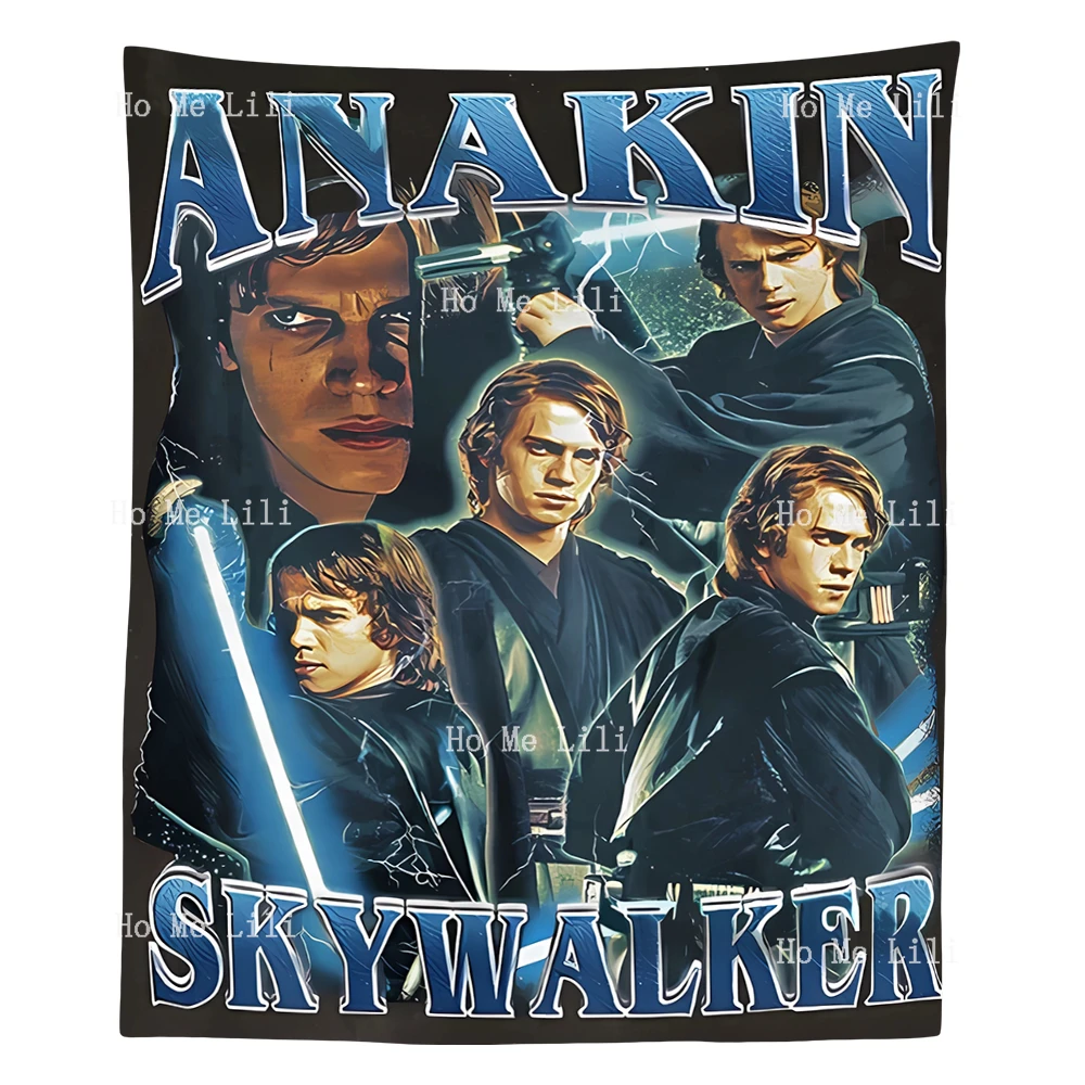 Anakin Skywalker Anakin Skywalker Vintage 90' Classic Wall Aesthetic Tapestry For Bedroom Living Room Dorm