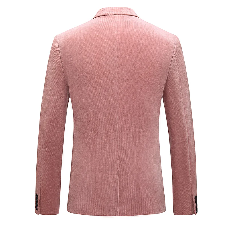 High Quality Fashion Cotton Mens Blazer Jacket Handsome Business Autumn Winter New Suit Thick Material Suit Jacket Blazer