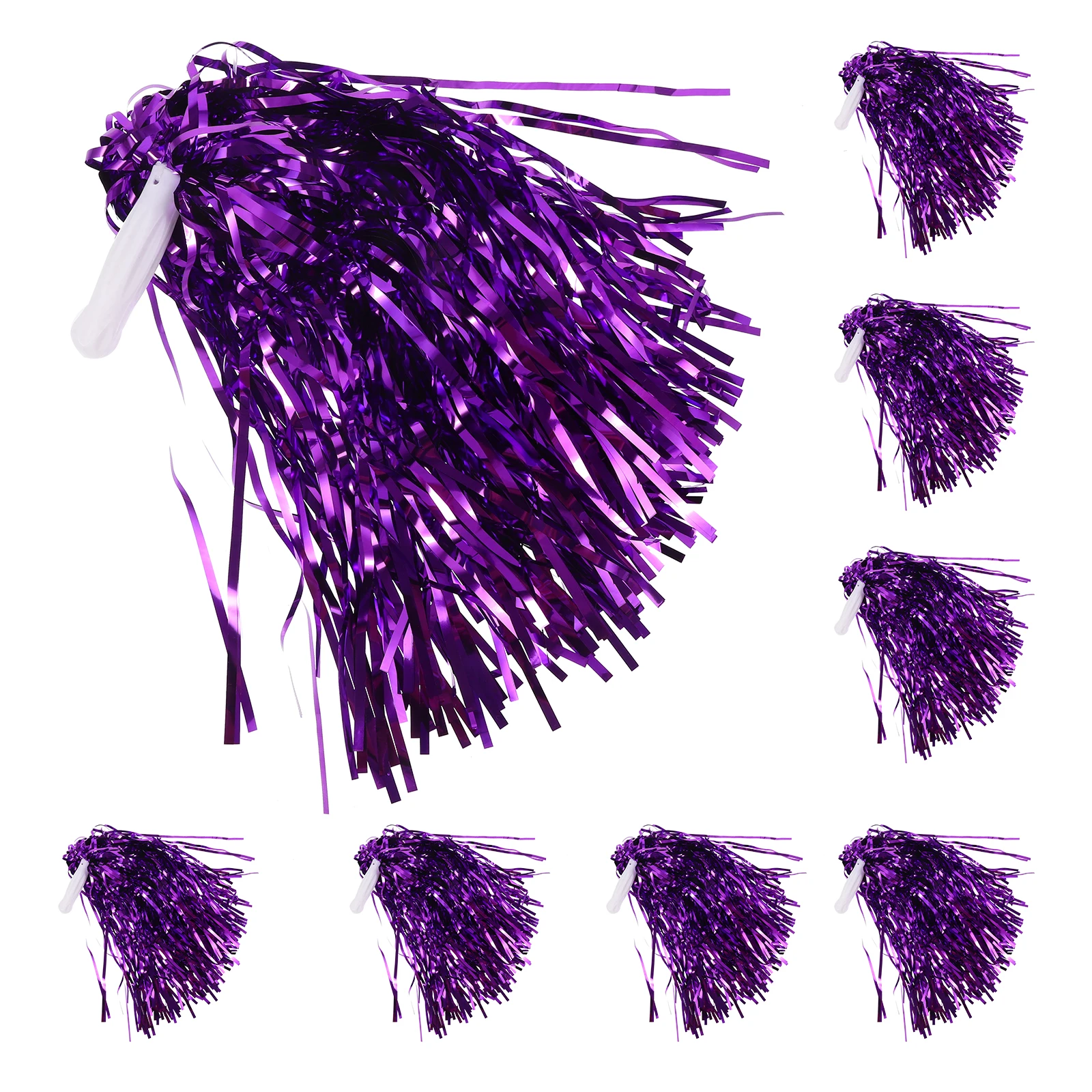 

10 Pcs/5 Cheerleading Bouquet Baseball Pom Poms Props Attractive Supplies