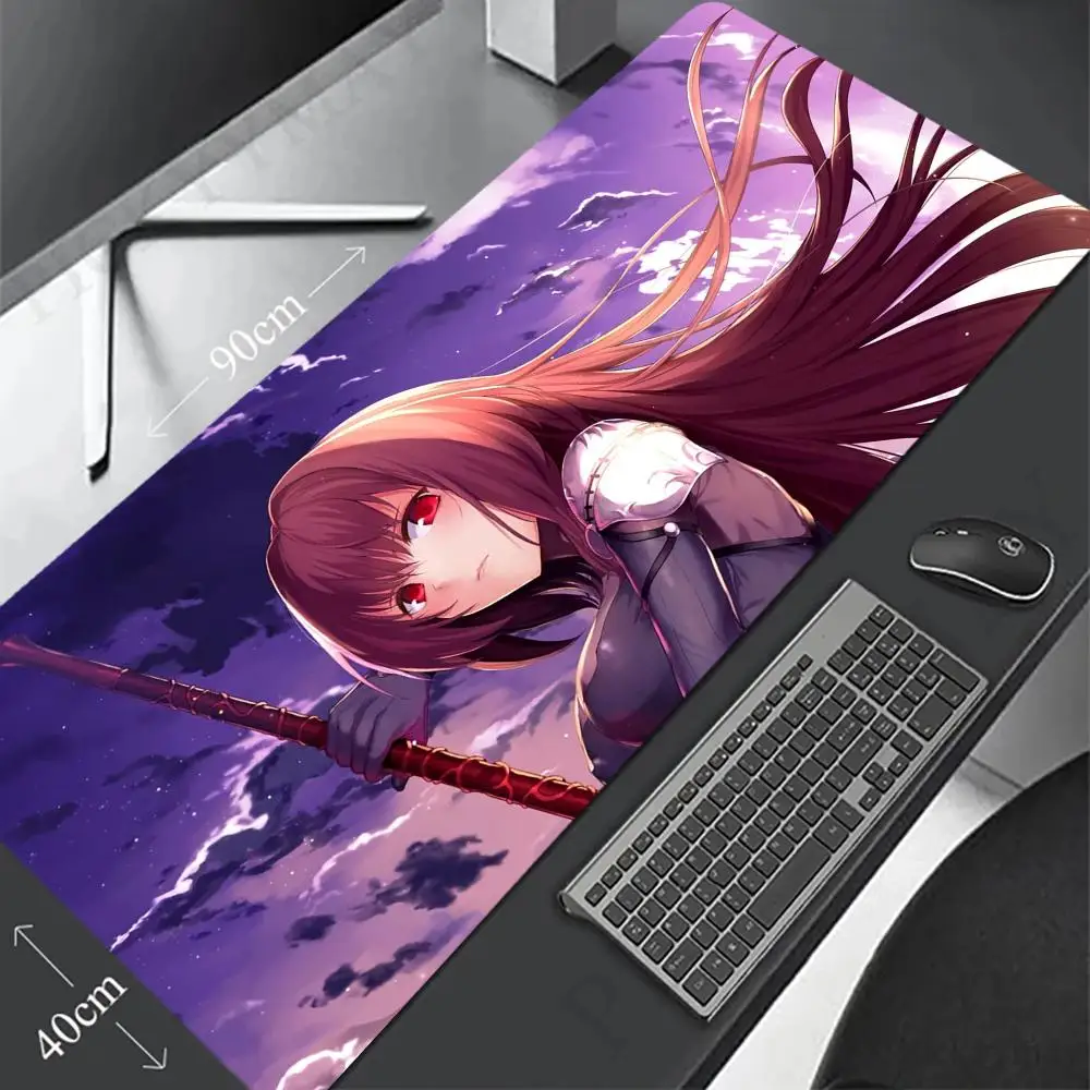 Scathach Mouse Pad Gaming 900×400 Mousepad Gamer Xxl Mouse Mat Offices Accessories Keyboard Long Pad Computer Desk Mat