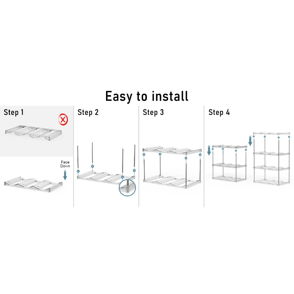 

Declutter Space 40 Oz Tumblers Versatile Kitchen Organizer Container Organizer 16.53 Inch X 7.87 Inch X 4.1 Inch
