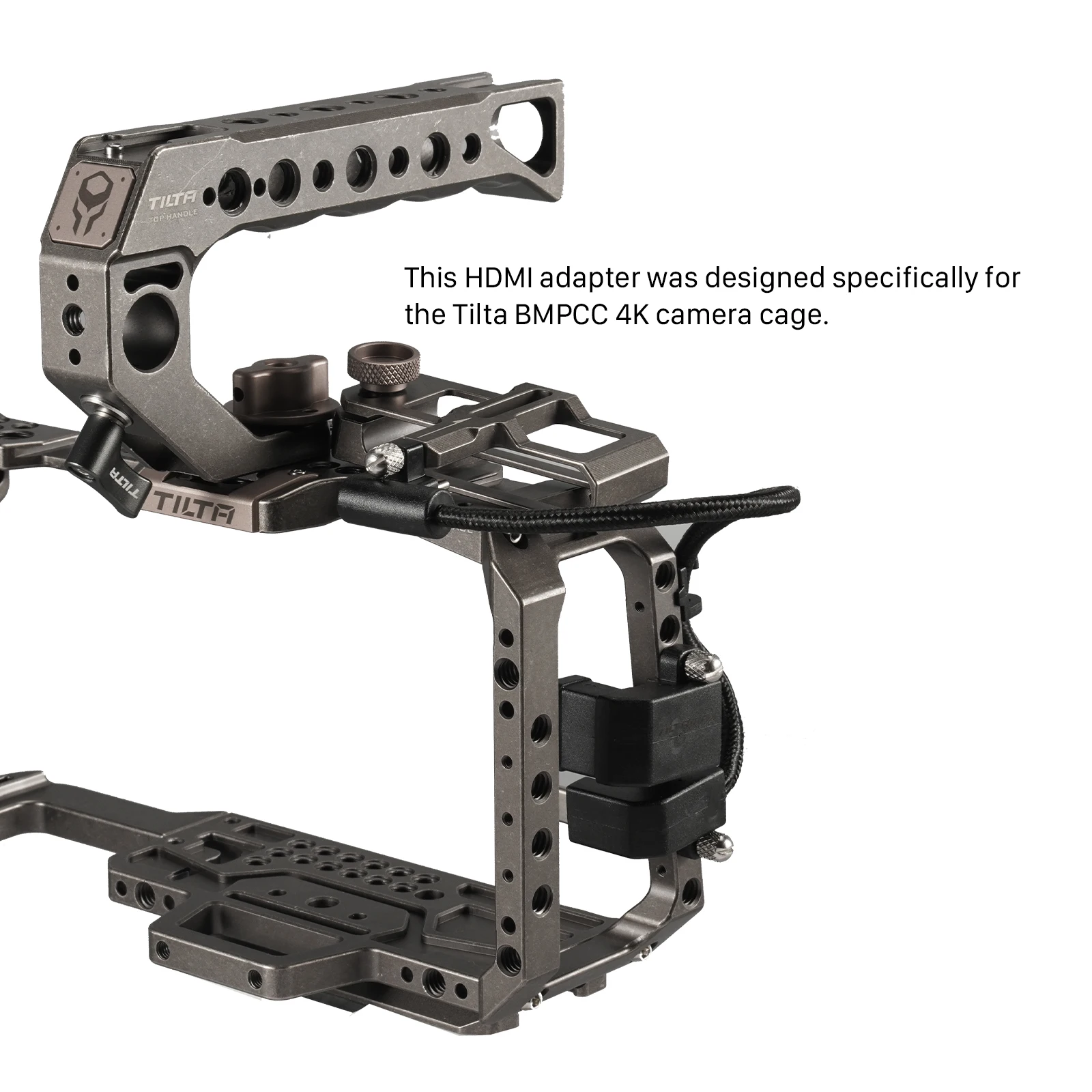 TILTA TA-T01-HDA-90 HDMI 90-Degree Adapter Compatible with BMPCC 4K/6K BMPCC 6K PRO