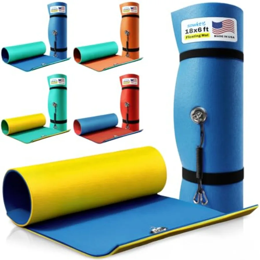 

Премиальный плавающий матрас-плотик Lily Pad производства США для озер и бассейнов, в различных размерах: 9x6, 12x6, 18x6 футов - из прочного ПВХ-материала, зеленого цвета.