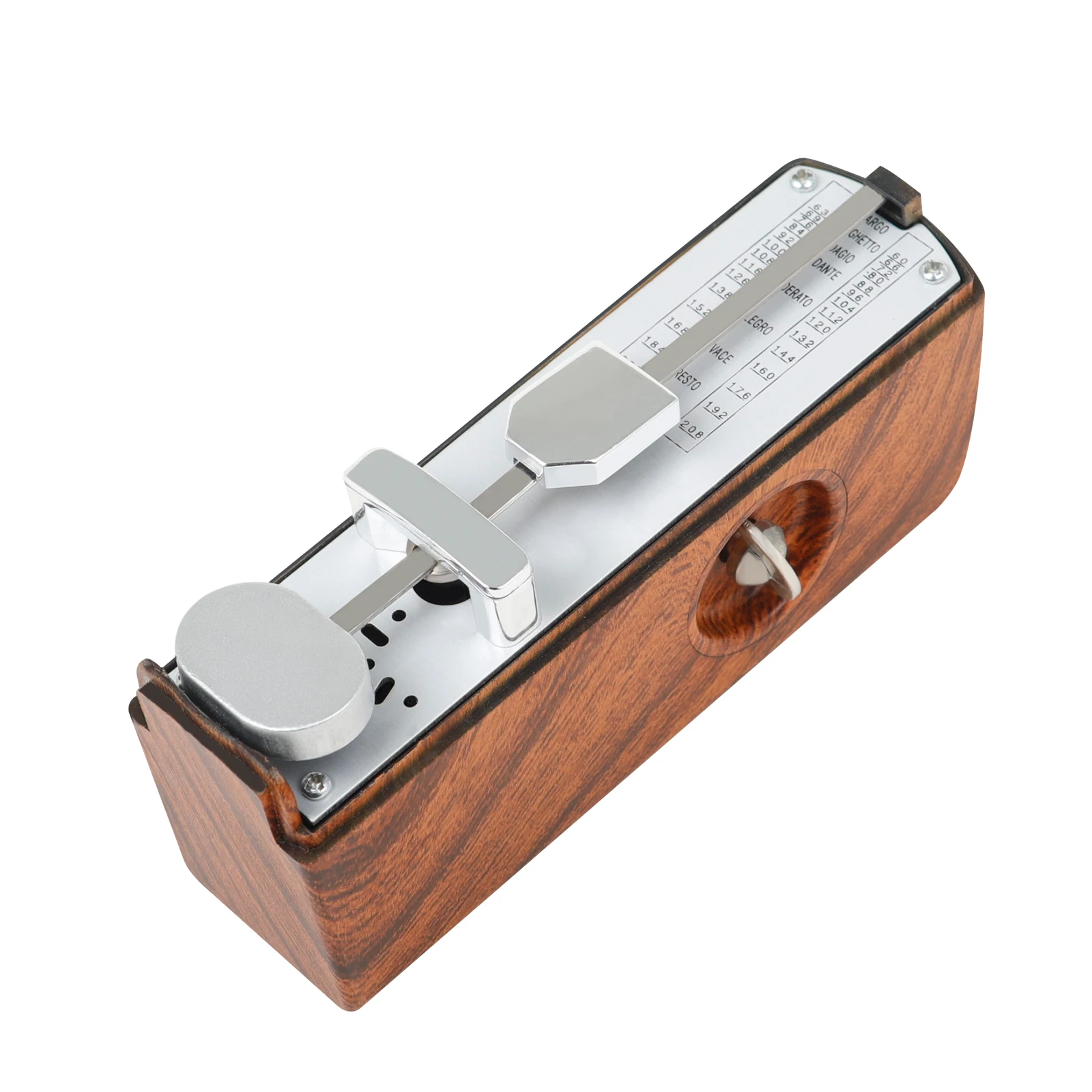 Small Size Mechanical Metronome Universal Instrument Accessory for Beginner Rhythm Pendulum for Guitar Piano Metronome Practice