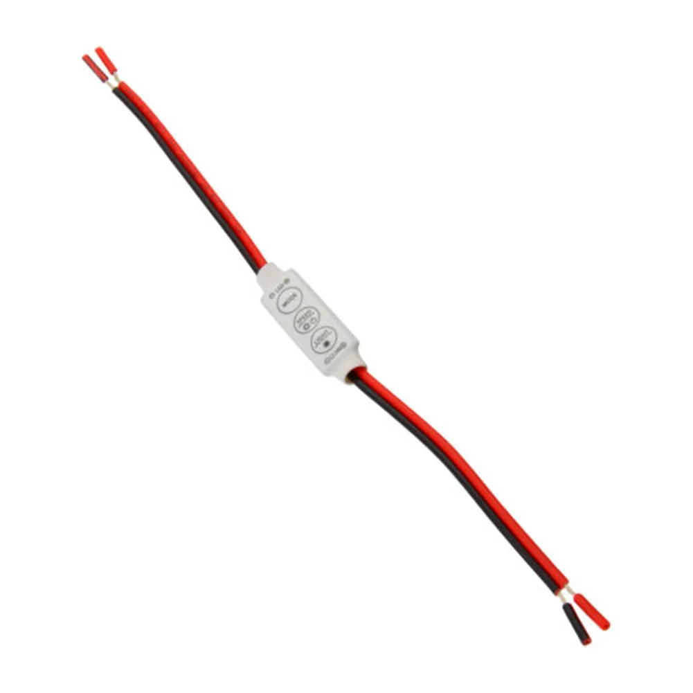 Piezas interruptor de atenuación tira de luz LED de perfil bajo 12A 1 Uds 42x12x3mm accesorios controlador regulador de intensidad nuevo