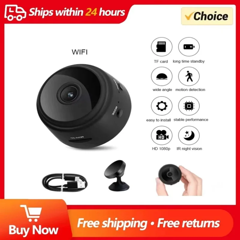 2026 A9 Mini Camera WiFi Wireless Monitoring Security Protection Remote Monitor Camcorders Video Surveillance Smart Home