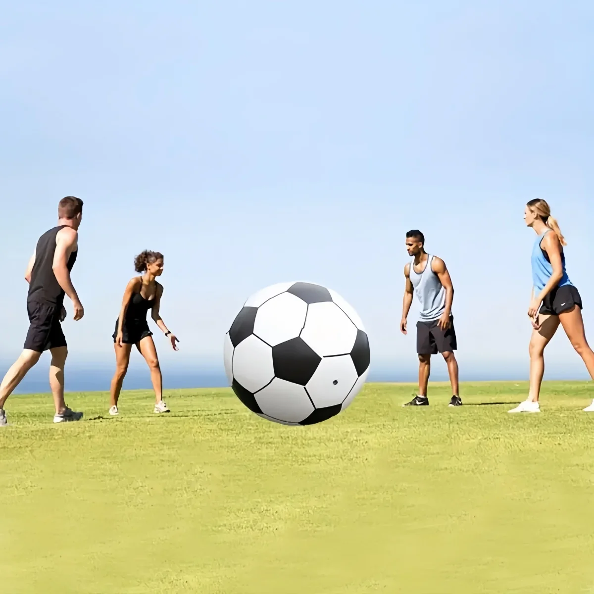 Fun toys PVC Giant ball Outdoor Games inflatable toys ball grass soccer ball school kindergarten fun sports ball beach football