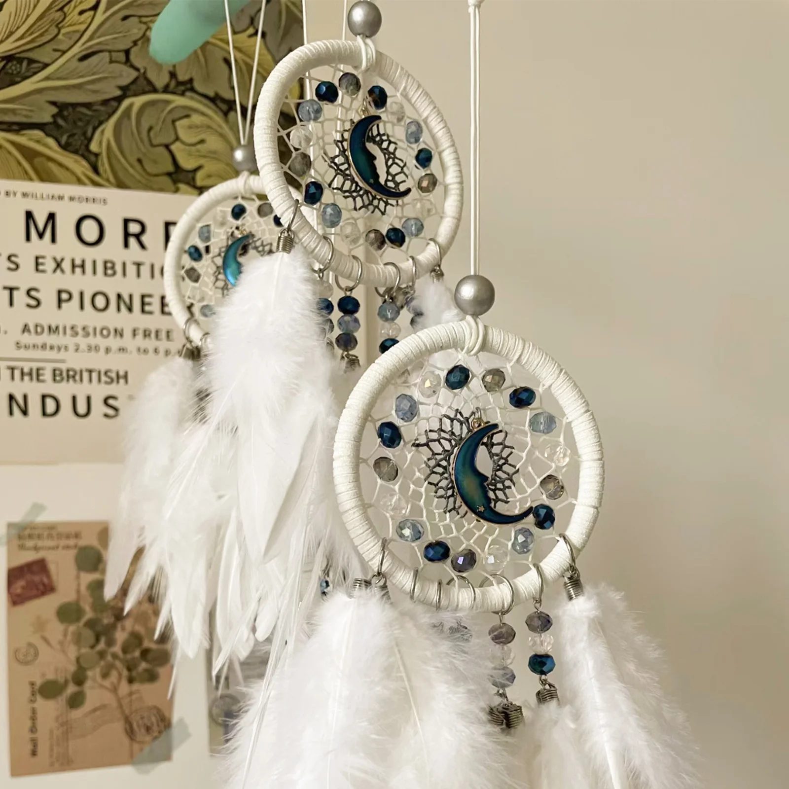 

10Pcs Bamboo Embroidery Hoop Rings DIY Wreath Circle Dream Catcher Frames Macrame Craft Supplies Bamboo Rings Floral Hoop