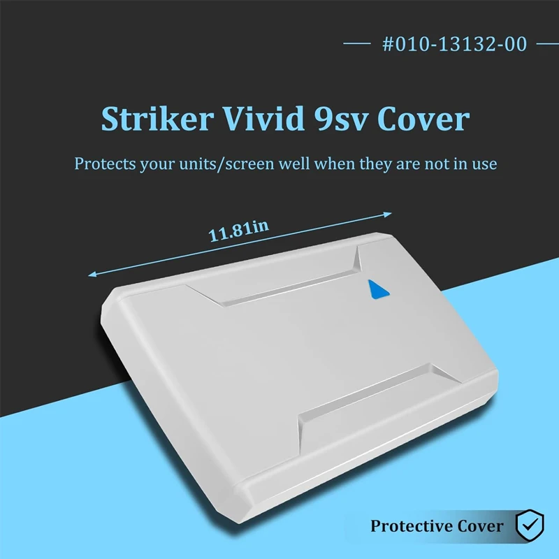 Replacement 010-13132-00 Fish Finder Protective Cover for Striker Vivid 9 Inch Units Compatible with Garmin