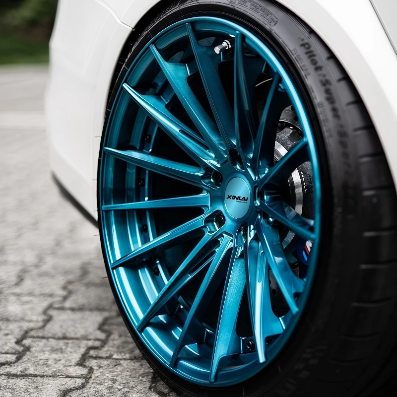 2-Piece Custom Forged Jdm Car Wheels 5x12 5x120 5x114.3 Wheels 18 19 20 21 22 23 Inch Racing Car Alloy Rim
