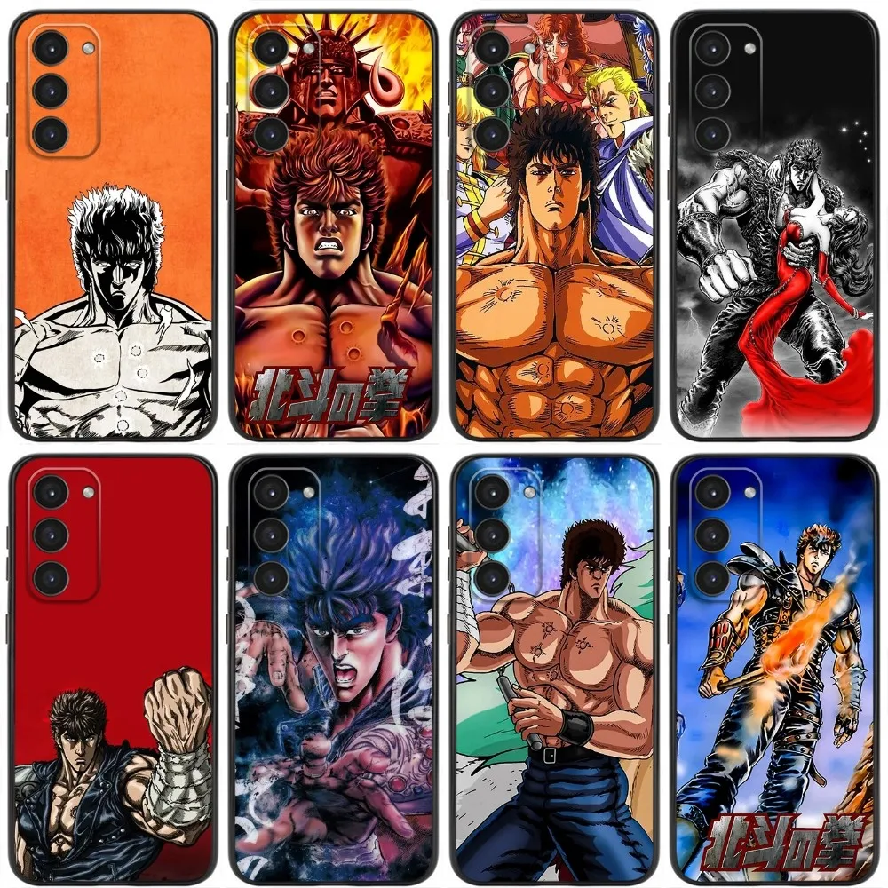 Hokuto no Ken  Phone Case For Samsung Galaxy A20,A21s,A22,A31,A32,A52,A53,A72,73,A80,A91 Soft Liquid Silicone Black Cover