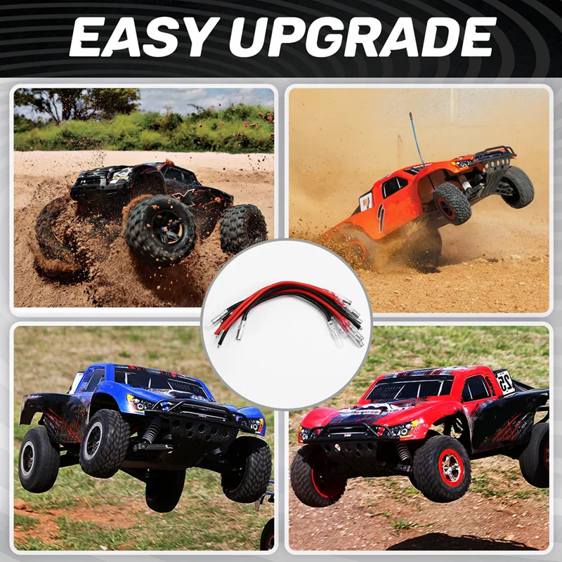 BAAY 10 шт. 4,0 мм штекер типа «банан» к зажиму типа «крокодил» тестовая линия источника питания для радиоуправляемого автомобиля