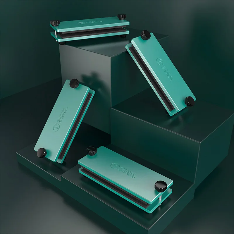 범용 휴대폰 유리 교체용 금속 고정장치 라이트 프레스 클램프, 휴대폰 LCD 스크린, 알루미늄 합금 고정 클립, 2uul