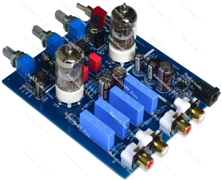 

For YJ-fever HIFI bile pre-stage 6J1 tube with high and low sound adjustment HIFI audio power amplifier pre-amplifier