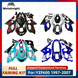 New ABS Whole Motorcycle Fairings Kits For Yamaha YZF 600 R6 1997 1998 1999 2000 2001 2002 2003-2007 Bodywork full fairing Kit
