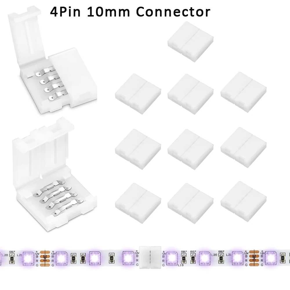 10PCS 4Pin 10Mm Led…