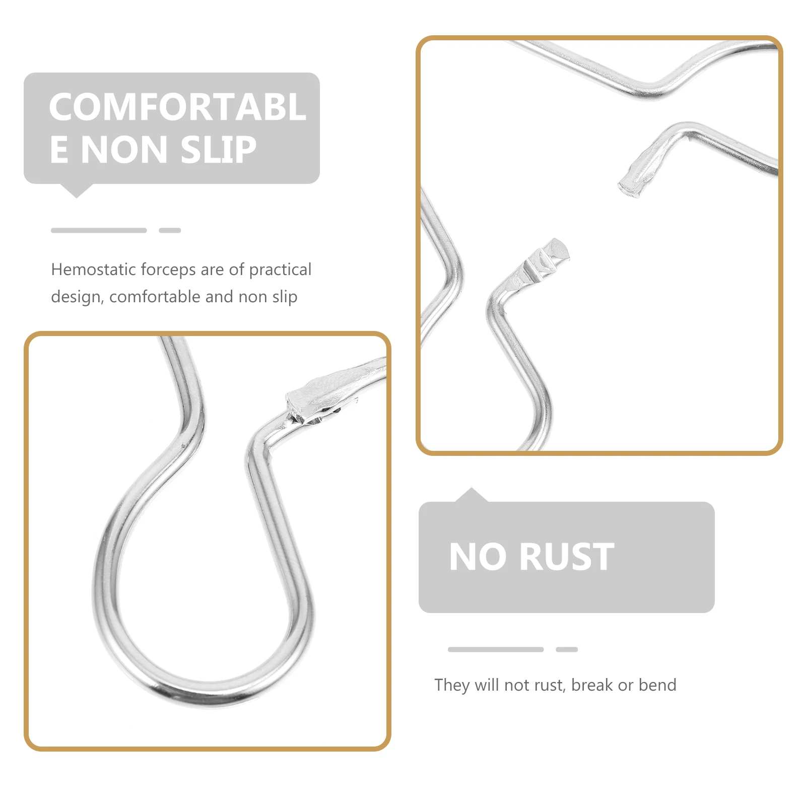 

4 Pcs Ear Hair Pluck Removal Pliers for Pet Home Cupping Stainless Forceps Steel