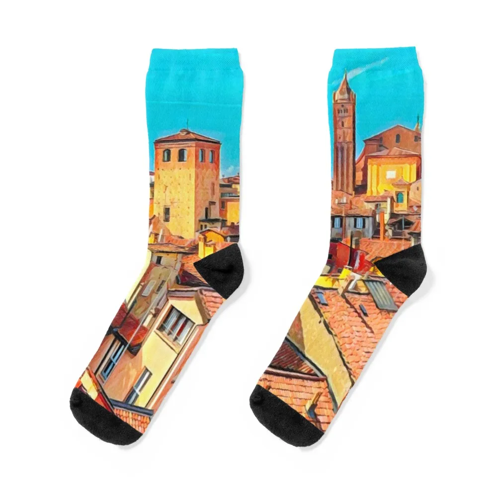 

Bologna Italy Socks kids luxe Novelties cotton Boy Child Socks Women's