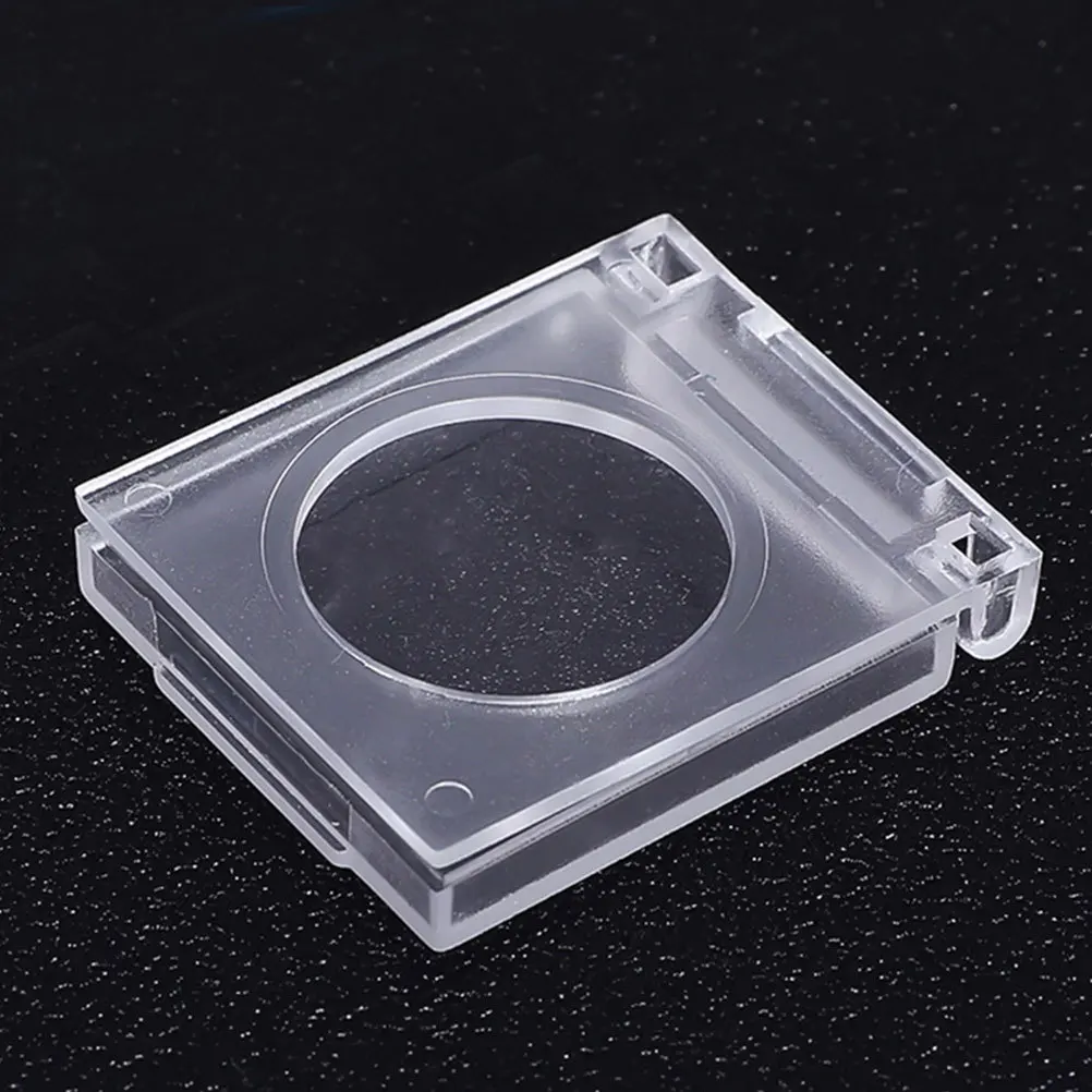 

6pcs Transparent Wall Switch Durable Easy Installation Protection For Home School Push Button Protector Switch Box