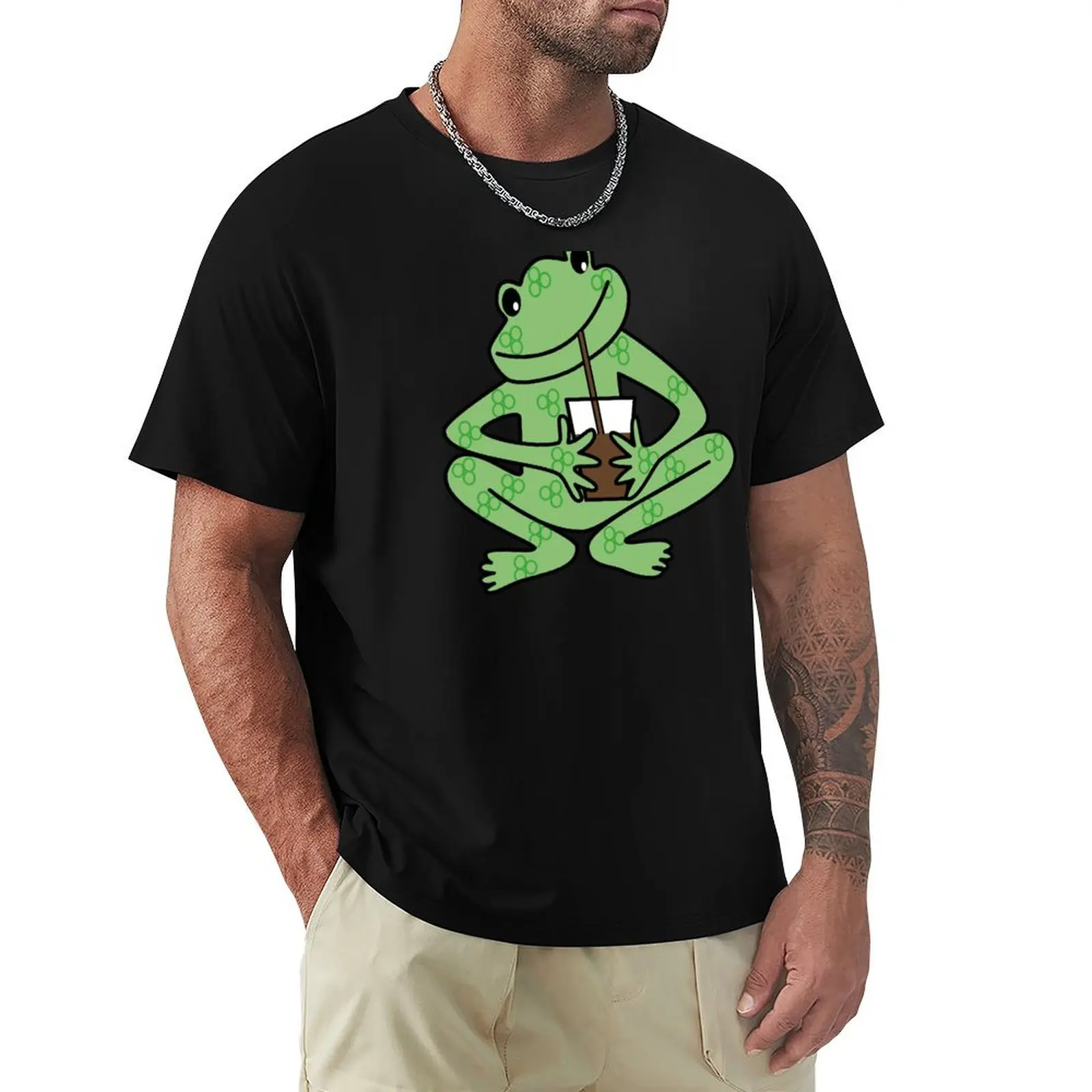 beebthings Alberto Frog T-Shirt t shirts for man slim fit T-Shirt