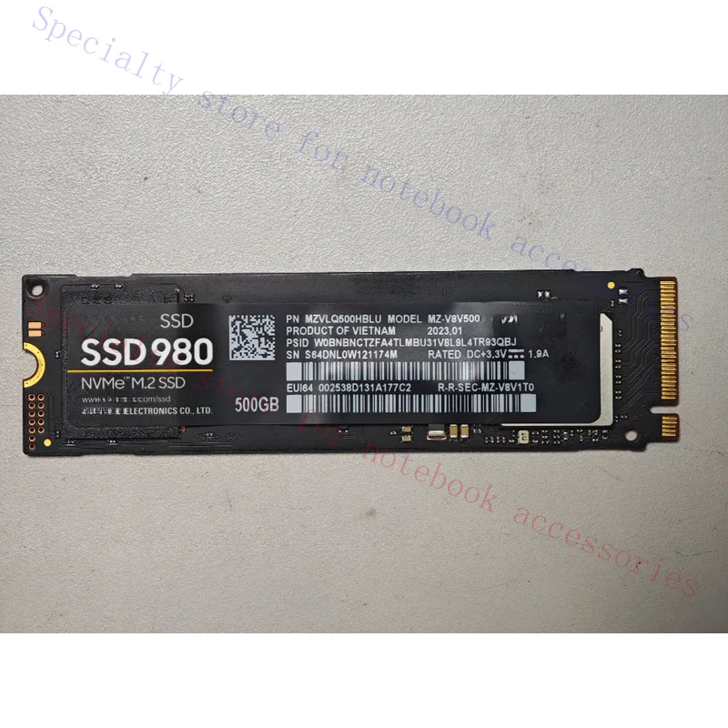 R+  FOR Samsung 980 500GB M.2 NVMe PCIe 3.0 SSD Internal Solid State Drive For PC