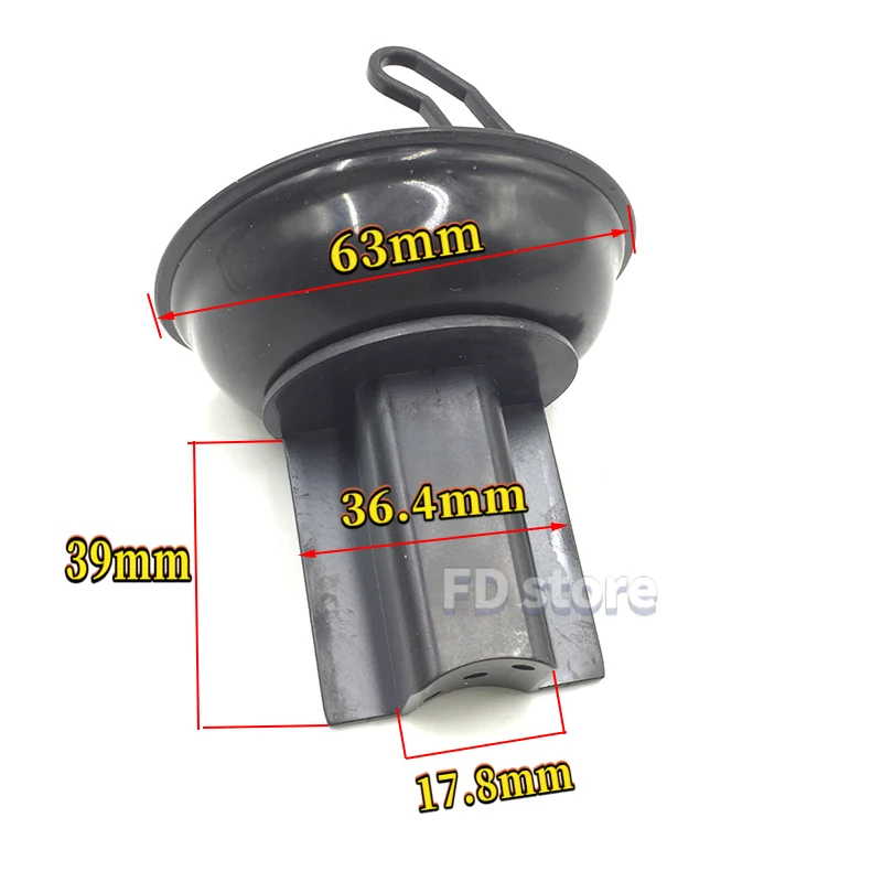 for Honda CB600F 1998-2006 CBF600N 2004-2007 CBF 600S 600  Carburetor Repair Plunger Vacuum Membrane Kit